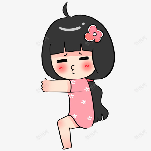 求抱抱小女孩png免抠素材_88icon https://88icon.com 小女孩 求抱抱