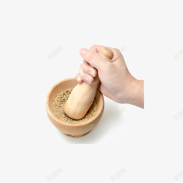 木制工艺厨房挤压器png免抠素材_88icon https://88icon.com 产品实物 婴儿辅食研磨器 小工具 捣蒜器