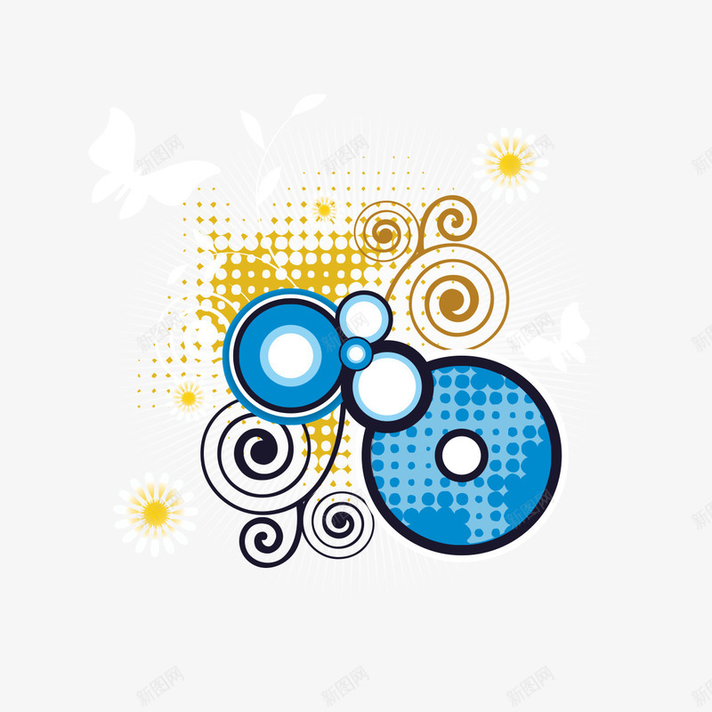 绚丽圆环科技美png免抠素材_88icon https://88icon.com 科技 科技绚丽 绚丽 绚丽科技