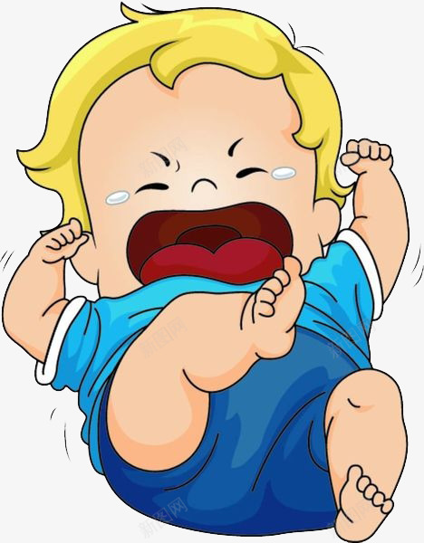 卡通哭泣的小孩png免抠素材_88icon https://88icon.com 免扣闹人的小孩 卡通 哭小孩 哭泣的小孩 哭闹的小孩 打滚 眼泪
