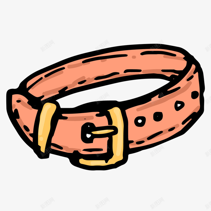 彩绘宠物用品矢量图ai免抠素材_88icon https://88icon.com 宠物店 宠物用品 彩绘 手绘 矢量图设计 项圈 矢量图