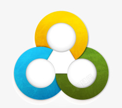 手绘圆环标签png图片下载 手绘圆环标签素材