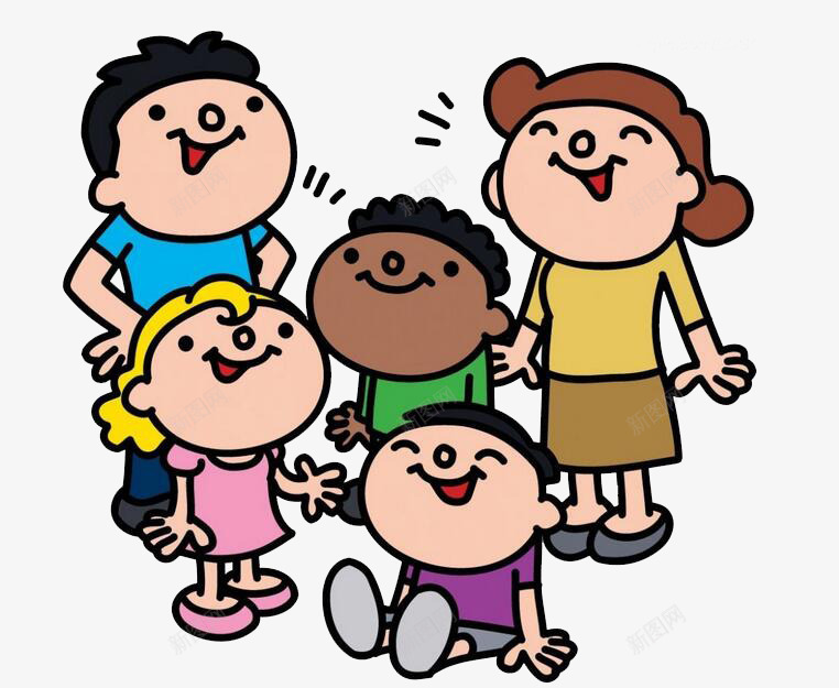 一群小孩子png免抠素材_88icon https://88icon.com 一群 小孩子 手绘 玩耍