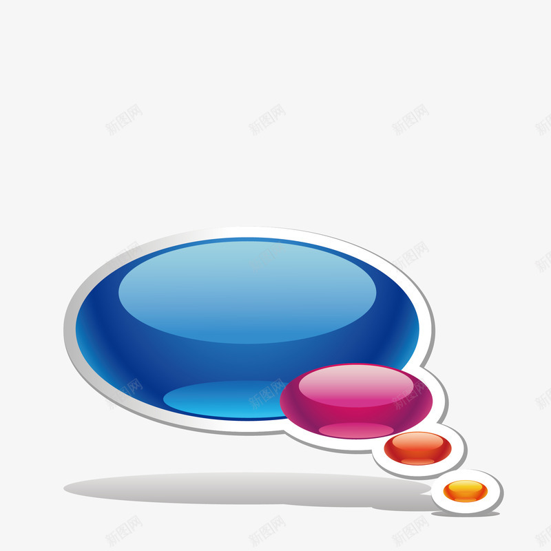 水晶渐变色省略号png免抠素材_88icon https://88icon.com 创意 卡通 椭圆形 水彩 水晶 渐变色省略号 符号