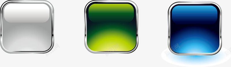 水晶方形边框装饰png免抠素材_88icon https://88icon.com 水晶方形边框装饰淘宝方形