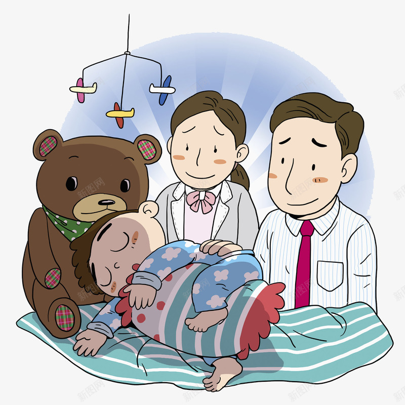 找爸爸妈妈陪伴下睡觉的小孩png免抠素材_88icon https://88icon.com 一家三口 一家人 一家人手绘 亲人 家人 家庭 幸福 情亲 温暖 温馨 睡觉 融洽 血缘 陪伴
