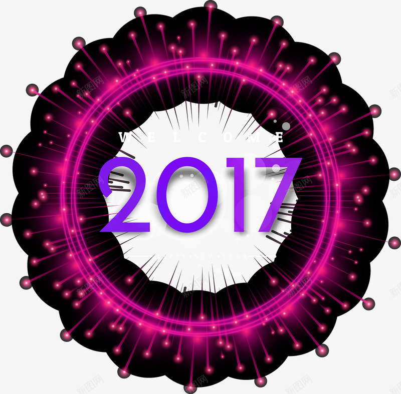 2017圆环矢量图eps免抠素材_88icon https://88icon.com 2017 圆环 平面 素材 矢量图