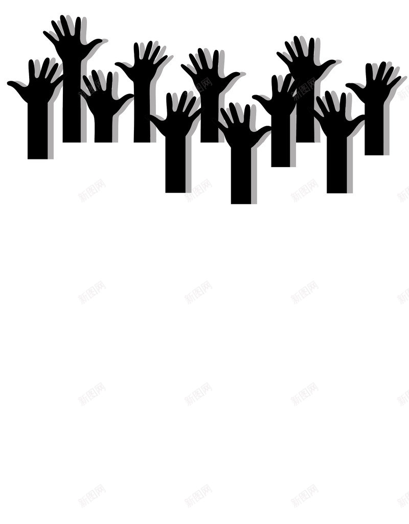 手绘卡通手掌psd免抠素材_88icon https://88icon.com 场面 小孩手掌 手绘卡通手掌 欢呼