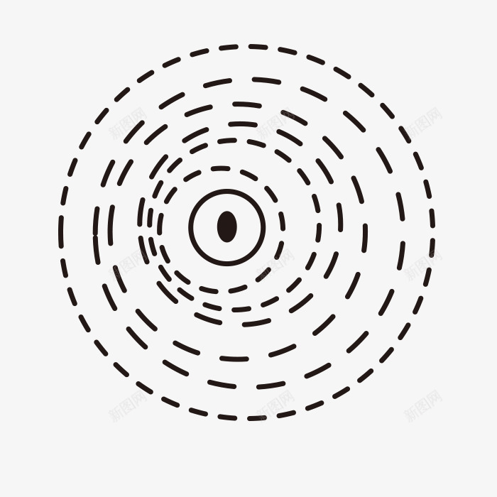 黑色线圈png免抠素材_88icon https://88icon.com PNG图形 PNG装饰 圆环 线圈 装饰 黑色