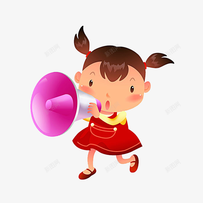 拿喇叭的小孩png免抠素材_88icon https://88icon.com png素材 卡通画 喇叭 小孩