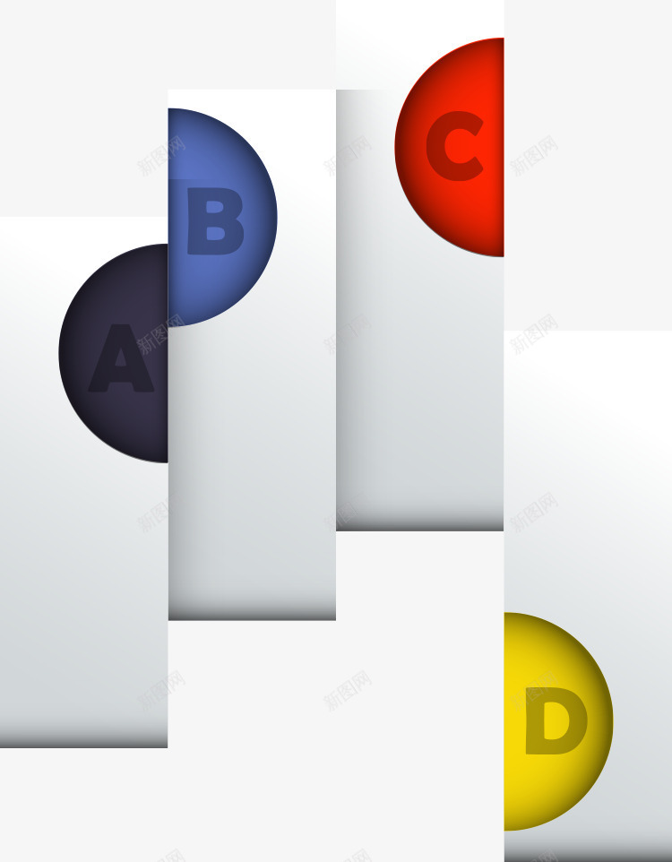 半圆环字母信息png免抠素材_88icon https://88icon.com PPT图形 PPT图表 信息标签 半圆环 商务信息图表 图表元素 字母 演示图形