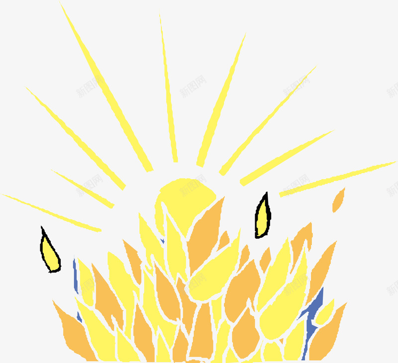 初升的太阳矢量图ai免抠素材_88icon https://88icon.com 光芒 初生 可爱 太阳 矢量图