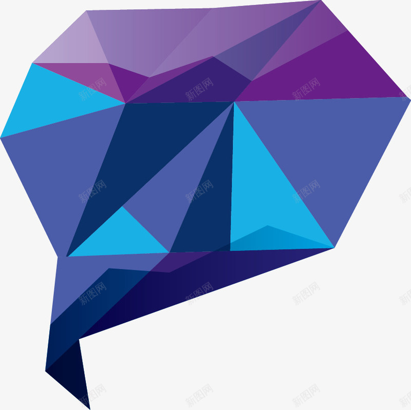 炫彩多边形立体元素png免抠素材_88icon https://88icon.com 多边形 时尚 时尚多边形立体元素 立体 菱形