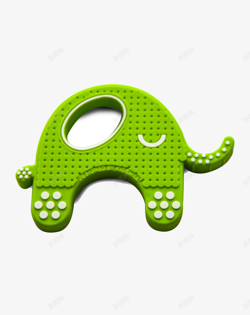 宝宝硅胶大象牙胶绿色png免抠素材_88icon https://88icon.com 产品实物 大象牙胶 婴儿产品 宝宝硅胶 绿色