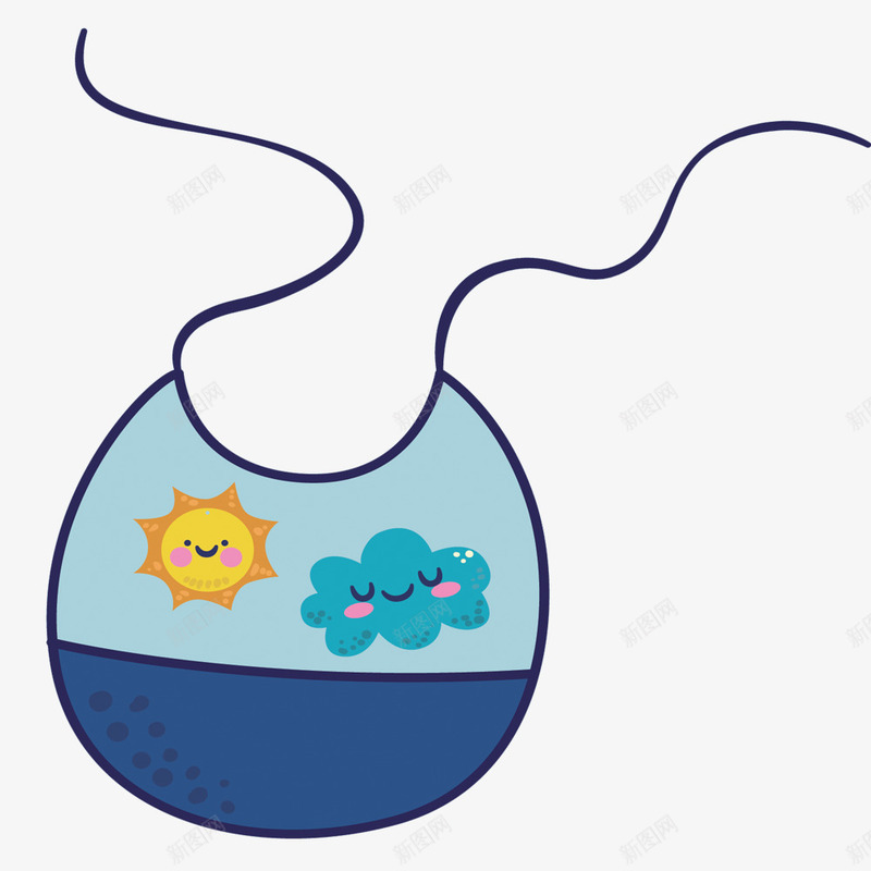 婴儿吃饭围兜png免抠素材_88icon https://88icon.com 吃饭 婴儿吃饭 婴儿素材 矢量素材 素材