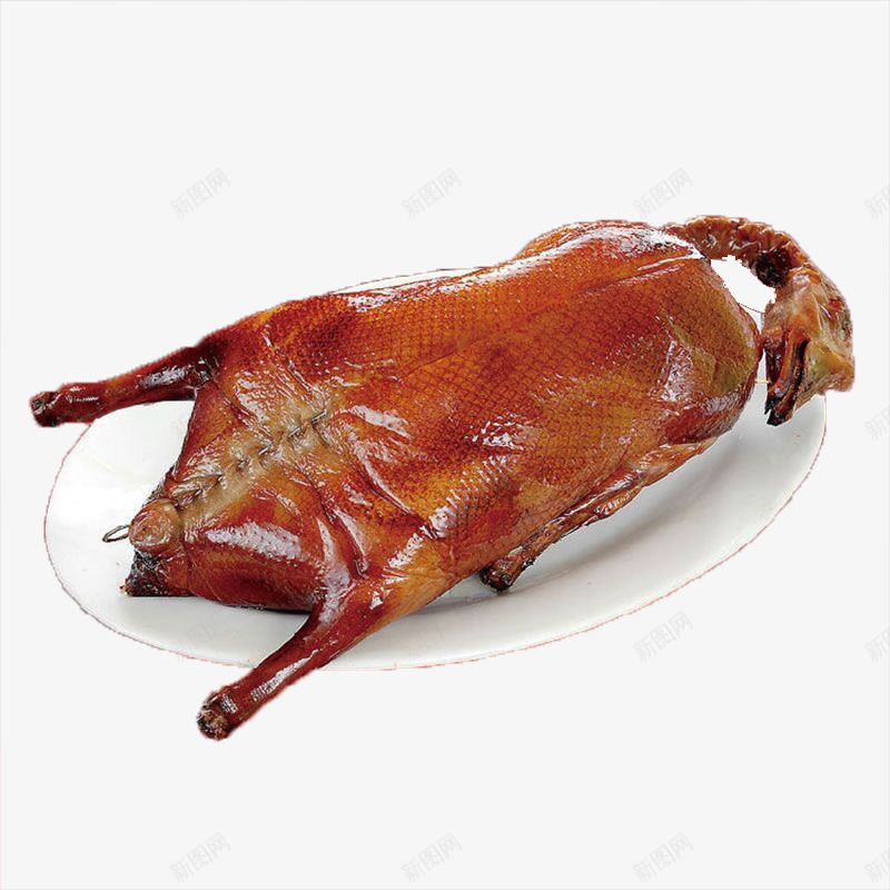 盘子里的烧鹅png免抠素材_88icon https://88icon.com 产品实物 免费png素材 烧鹅 美味 美食 食物