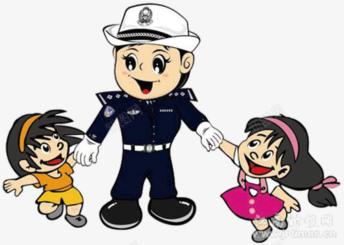 大手拉小手png免抠素材_88icon https://88icon.com 大手 大手拉小手 小孩子 小手 警察
