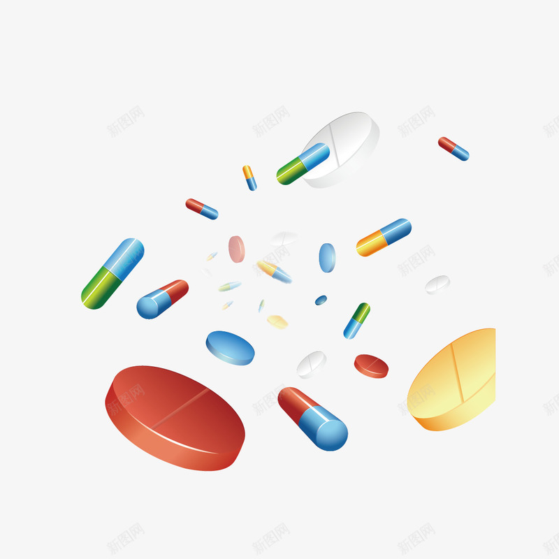 各种药矢量图ai免抠素材_88icon https://88icon.com 矢量药 药 药图案 矢量图