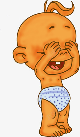 躲猫猫的小屁孩png免抠素材_88icon https://88icon.com baby 儿童 卡通小孩 婴儿 小孩