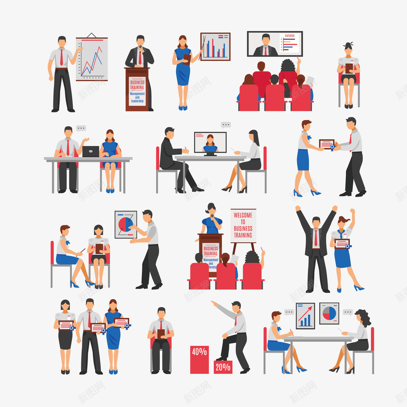 人物生活场景矢量图eps免抠素材_88icon https://88icon.com 人物 图案 小清新 彩色 活动卡通 生活 简约 装饰 矢量图