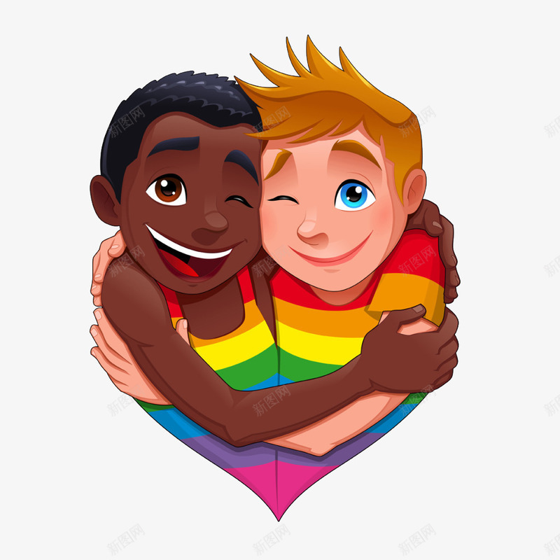 反对种族歧视卡通小孩png免抠素材_88icon https://88icon.com 卡通小孩 卡通素材 反对 小孩 种族歧视