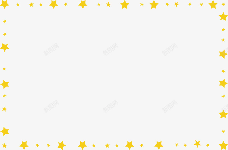 黄色卡通星星花边背景png免抠素材_88icon https://88icon.com 卡通 星星 米黄色花边 背景 花边 黄色