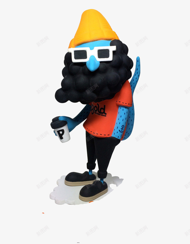 大胡子卡通人物png免抠素材_88icon https://88icon.com Q版 卡通 卡通人物 叛逆 嘻哈 插画 暗黑系 涂鸦 潮流 潮牌 美式漫画 美漫 街头涂鸦