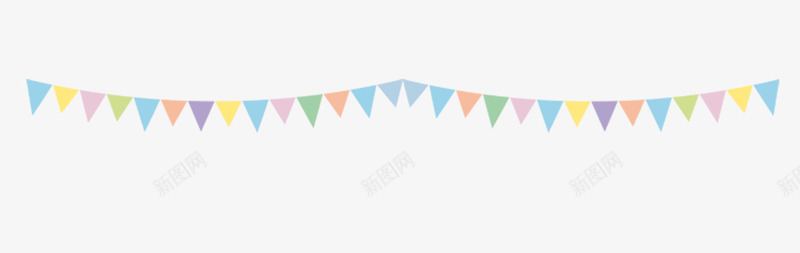 彩色旗子png免抠素材_88icon https://88icon.com 彩旗 拉旗 旗子