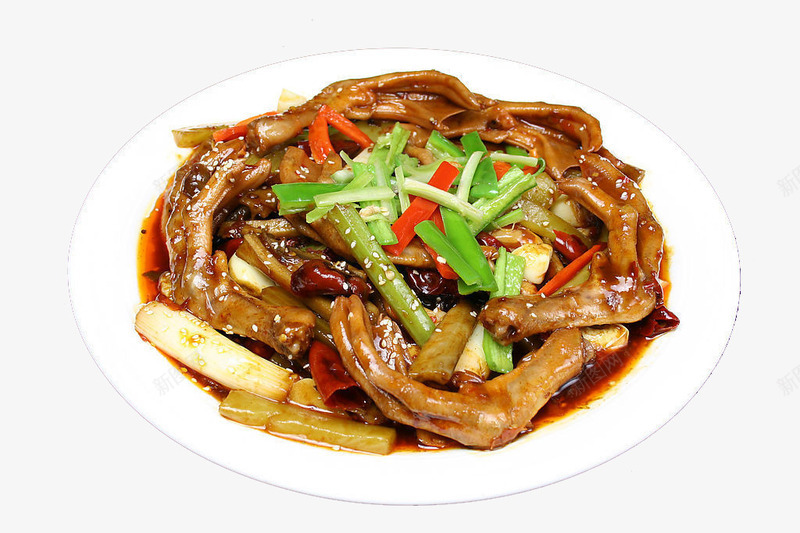 美味鸭掌png免抠素材_88icon https://88icon.com 中华美食 传统美食 熟菜 盘子 美味 装饰 酱鸭掌 餐饮美食