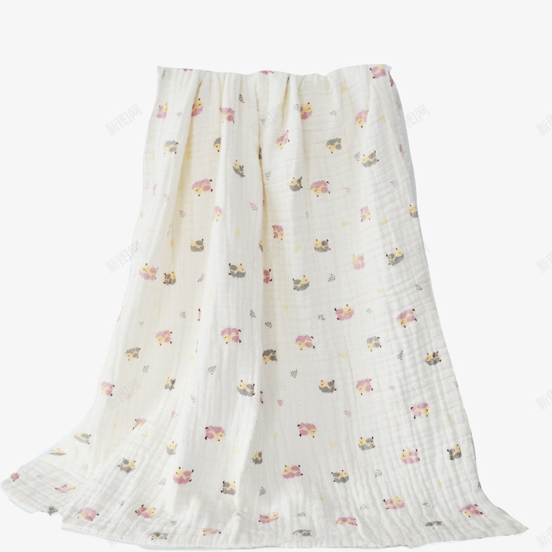 实物棉纱宝宝屁垫展示png免抠素材_88icon https://88icon.com 商品图 实物 棉 棉布 棉纱 白色 碎花 纱布