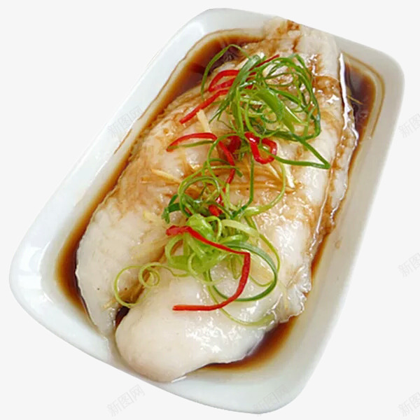 鲜嫩多汁家常菜png免抠素材_88icon https://88icon.com 家常菜 白瓷盘装盘 白色 鲜嫩鱼肉