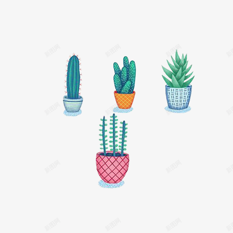 仙人掌植物带刺的多肉png免抠素材_88icon https://88icon.com 仙人掌 仙人球 多肉 植物