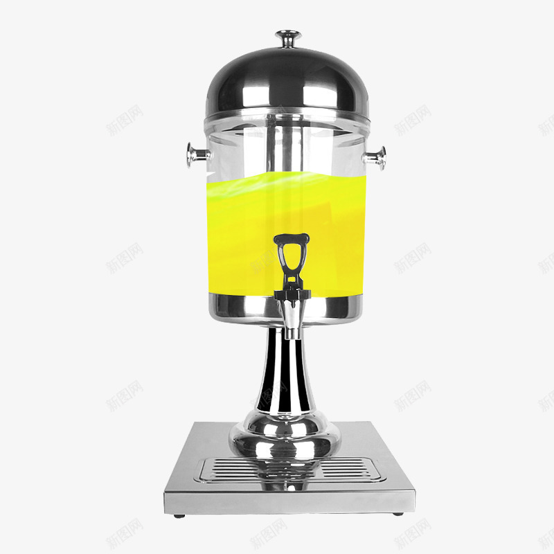 商用双头不锈钢果汁鼎png免抠素材_88icon https://88icon.com 产品实物 饮料机