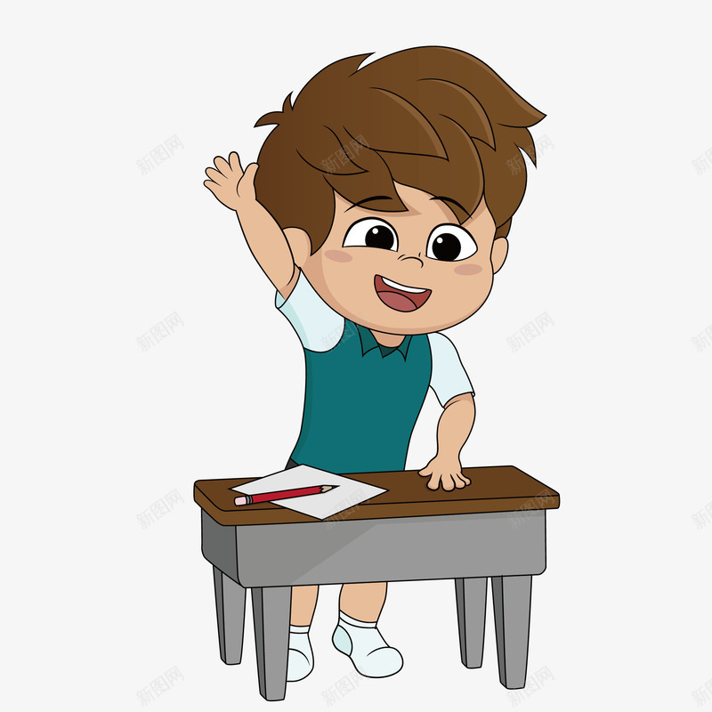 孩子上课举手图案矢量图eps免抠素材_88icon https://88icon.com 上课 举手 人物 卡通 孩子 小清新 形象设计 简约 矢量图