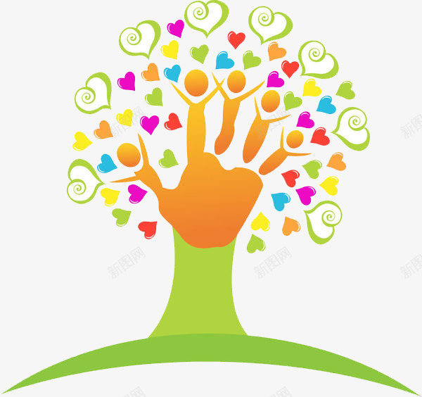 爱心孩子手掌png免抠素材_88icon https://88icon.com 卡通手绘 手指 手臂 指纹 爱心 装饰图案 躯干