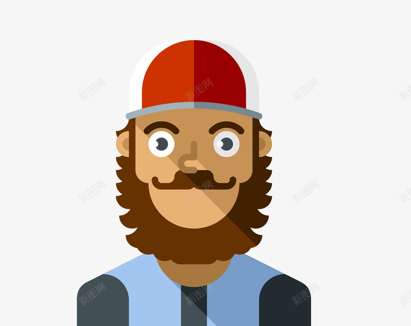 卡通扁平化时尚装饰科技人头矢量图eps免抠素材_88icon https://88icon.com 人物头像 卡通科技人头 扁平化科技人头 时尚科技人头 矢量装饰科技人头 科技人头 矢量图