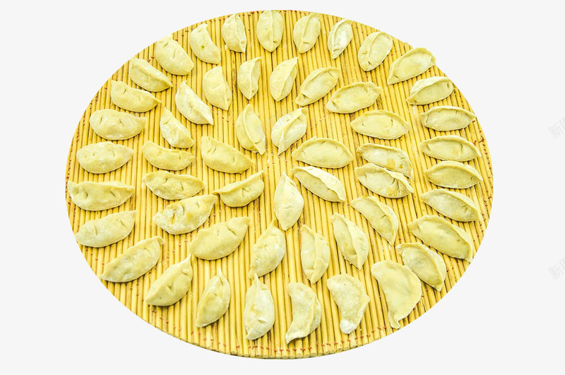 过年饺子png免抠素材_88icon https://88icon.com 过年 食品 饺子 黄色