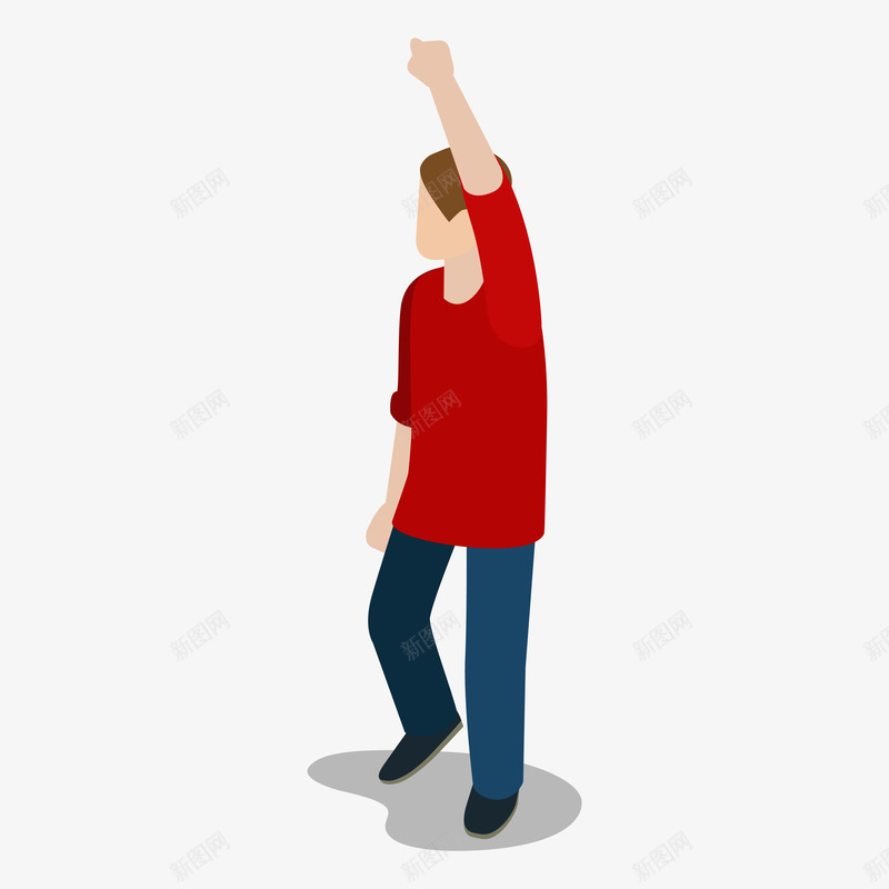 男士抬手站立矢量图ai免抠素材_88icon https://88icon.com 人物 光泽 卡通 手绘 投影 抬手 男士 装饰 质感 转头 阴影 矢量图