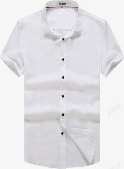 白色清凉夏日半袖男装png免抠素材_88icon https://88icon.com 夏日 清凉 男装 白色