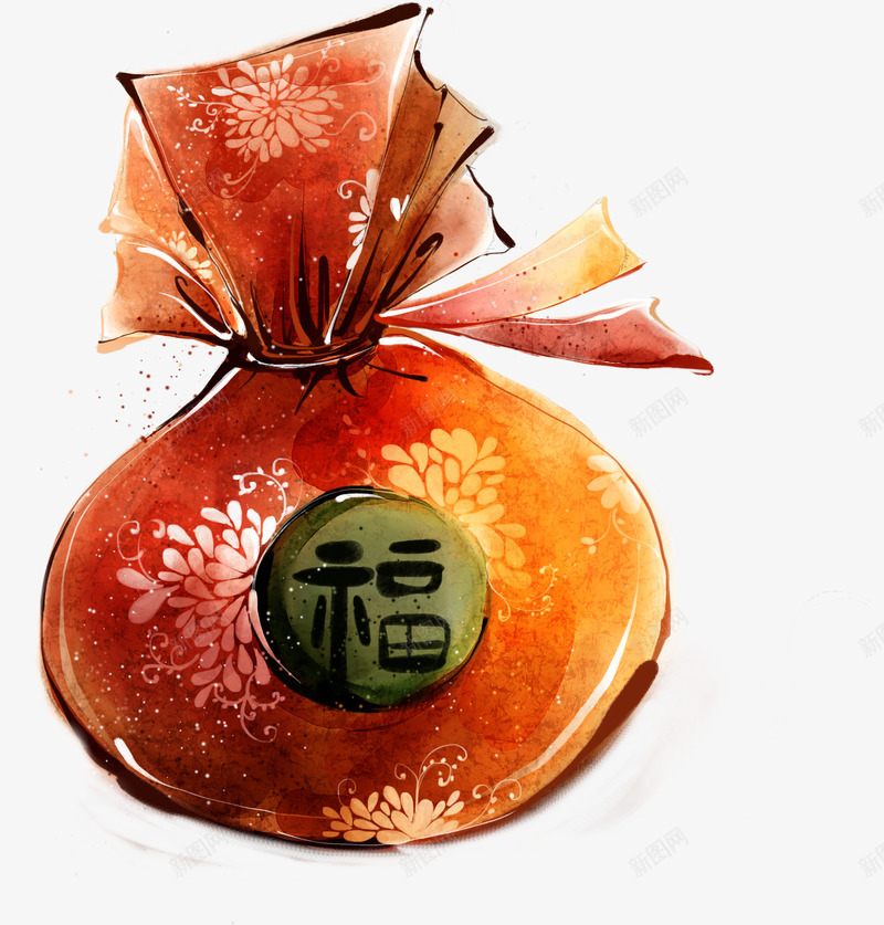 钱袋福袋节日气氛png免抠素材_88icon https://88icon.com 气氛 福袋 节日 钱袋