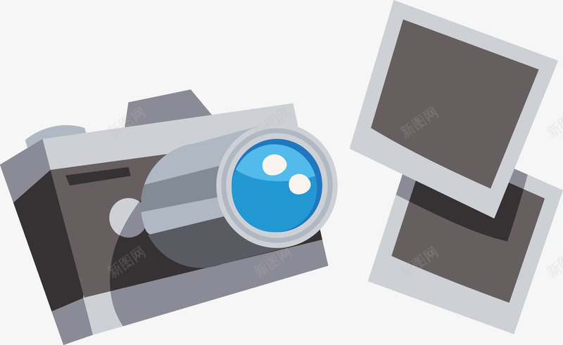旅游拍照纪念png免抠素材_88icon https://88icon.com 拍照留念 拍立得 旅游照片 照相机 矢量素材
