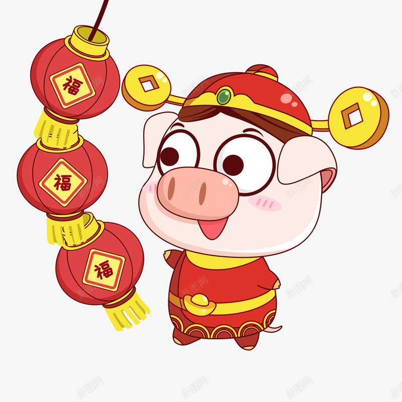 猪宝宝png免抠素材_88icon https://88icon.com 灯笼装饰PNG 猪宝宝 猪宝宝PNG 猪宝宝PNG免费下载 猪宝宝可爱风PNG 背景装饰