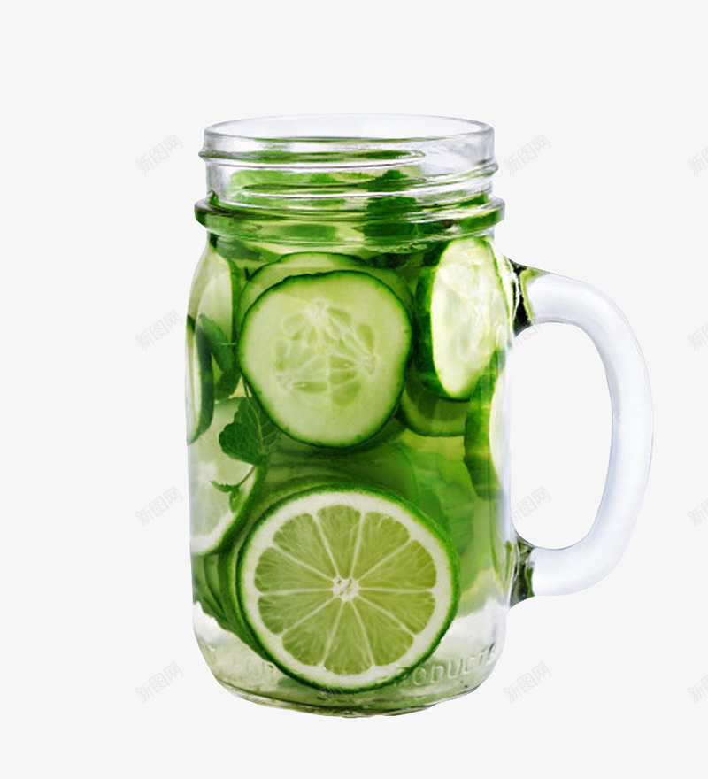装满青柠檬带把手的广口瓶实物png免抠素材_88icon https://88icon.com 保存 包装 塞满 存储 容器 密封 封存 广口瓶 把手 提手 无盖 柠檬 瓶子 罐子 蒜 透明