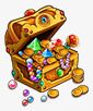 金币珠宝宝箱png免抠素材_88icon https://88icon.com 宝宝 金币