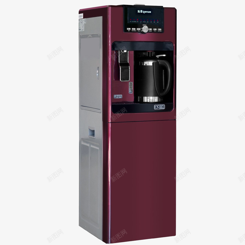 立柜式饮水机png免抠素材_88icon https://88icon.com 家用饮水机 立柜式饮水机 饮料机 饮水机