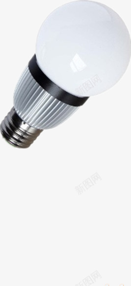 一只白色灯泡png免抠素材_88icon https://88icon.com 家用 灯光 灯泡 电力 节能