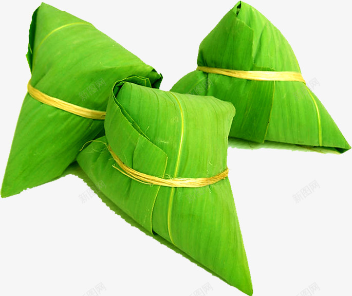 紧实绿色粽子端午png免抠素材_88icon https://88icon.com 端午 粽子 紧实 绿色