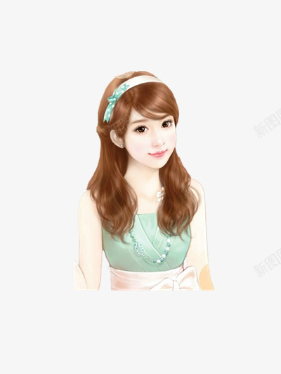 清纯可人现代美女手绘png免抠素材_88icon https://88icon.com 可人 清纯 现代 美女