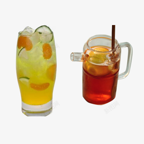 好喝不腻png免抠素材_88icon https://88icon.com 健康 冷饮 水果 金桔柠檬茶