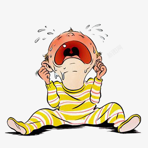 手绘哭闹的宝宝png免抠素材_88icon https://88icon.com 亲子 卡通宝宝 哭闹的宝宝 宝宝哭 宝宝哭闹 手绘宝宝 母婴 育儿